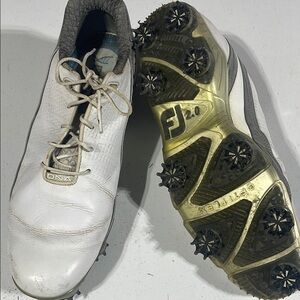 FootJoy Men's White Athletic Golf Shoes